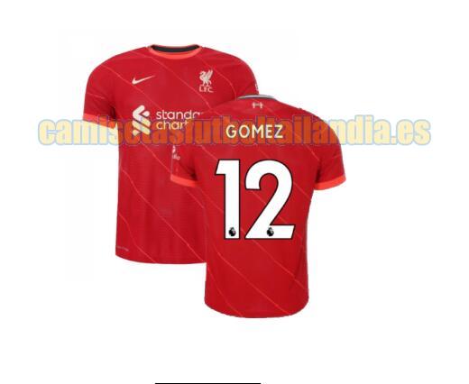 camiseta primera liverpool 2021-2022 gomez 12