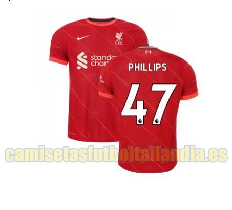 camiseta primera liverpool 2021-2022 phillips 47