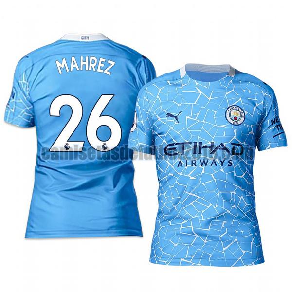 camiseta primera manchester city 2020-2021 riyad mahrez 26