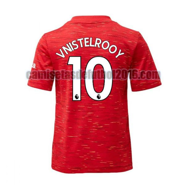 camiseta primera manchester united 2020-2021 v.nistelrooy 10