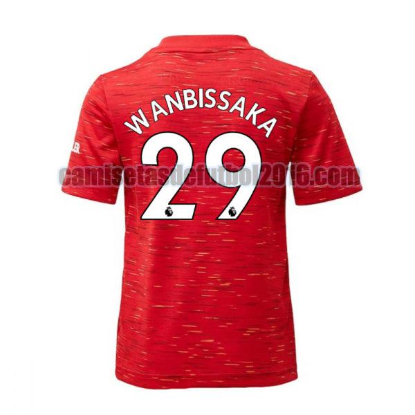 camiseta primera manchester united 2020-2021 wan-bissaka 29