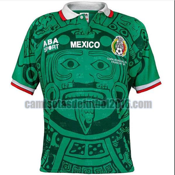 camiseta primera mexico 1998
