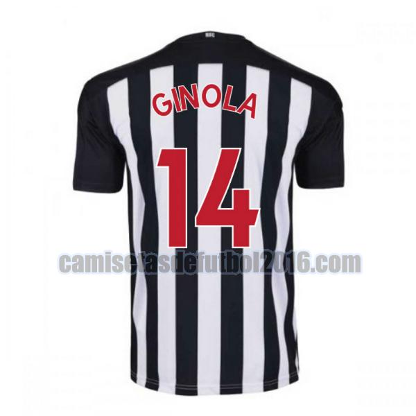 camiseta primera newcastle united 2020-2021 ginola 14