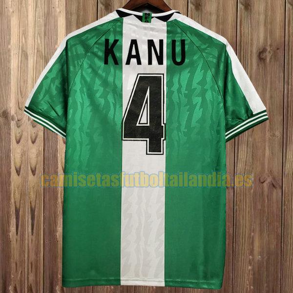 camiseta primera nigeria 1996 verde kanu 4