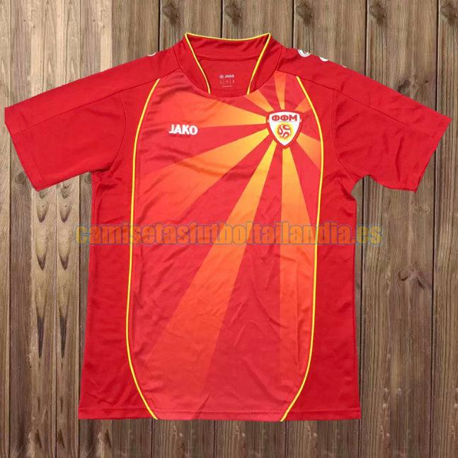 camiseta primera north macedonia 2016 rojo