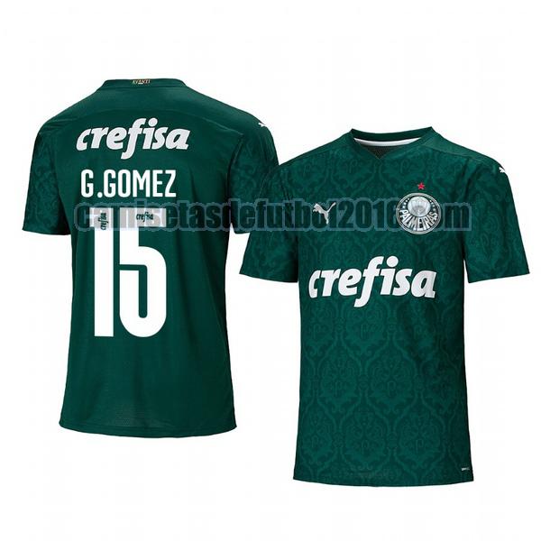 camiseta primera palmeiras 2020-2021 gustavo gomez 15