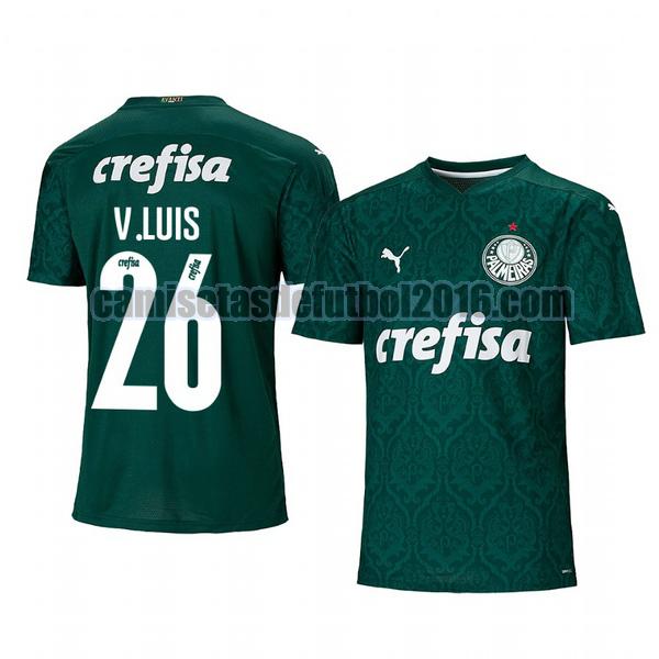 camiseta primera palmeiras 2020-2021 victor luis 26