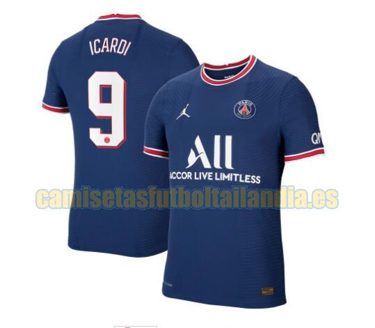 camiseta primera paris saint germain 2021-2022 icardi 9