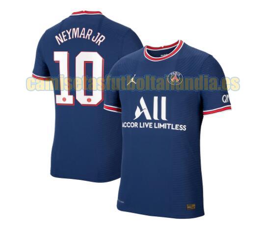 camiseta primera paris saint germain 2021-2022 neymar jr 10