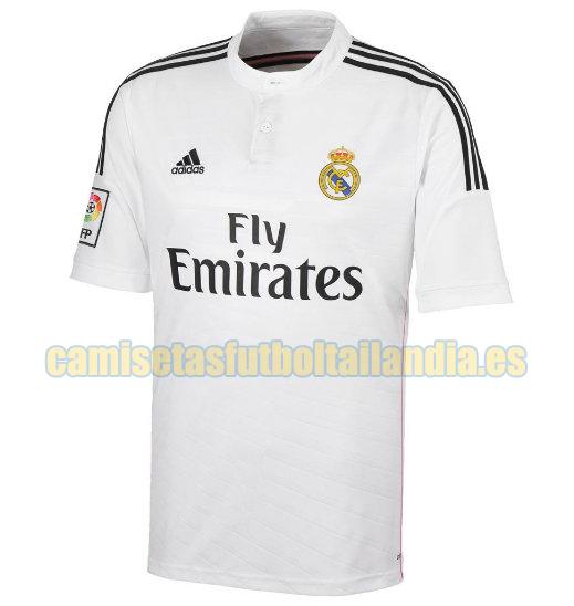 camiseta primera real madrid 2014-2015 blanco, blanca