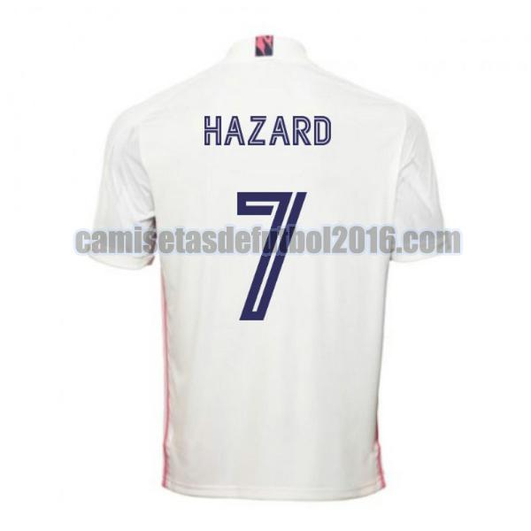 camiseta primera real madrid 2020-2021 hazard 7