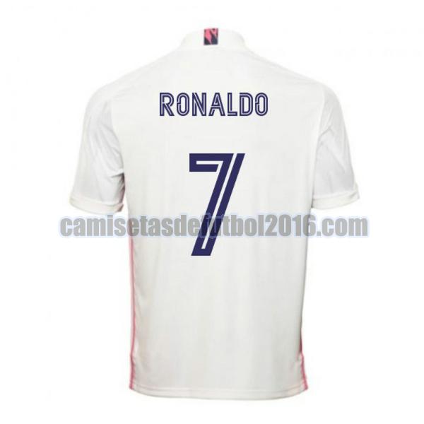 camiseta primera real madrid 2020-2021 ronaldo 7
