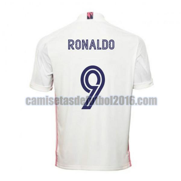 camiseta primera real madrid 2020-2021 ronaldo 9