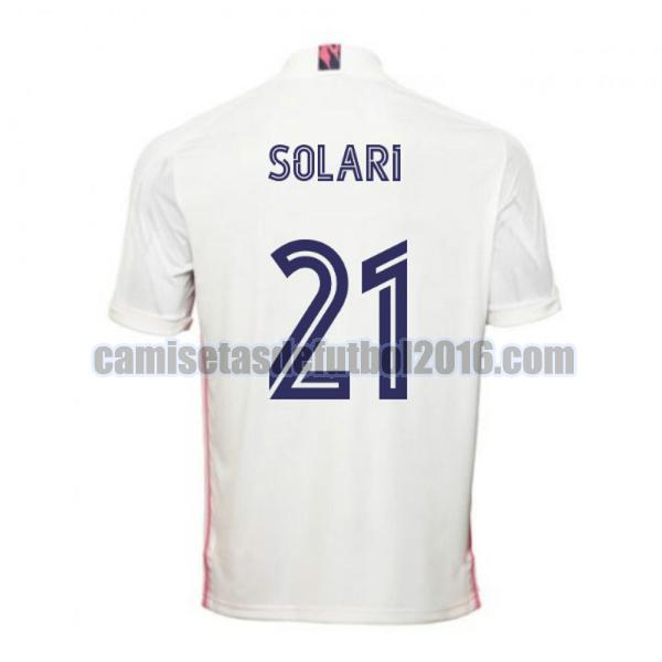 camiseta primera real madrid 2020-2021 solari 21