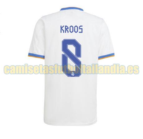camiseta primera real madrid 2021-2022 kroos 8