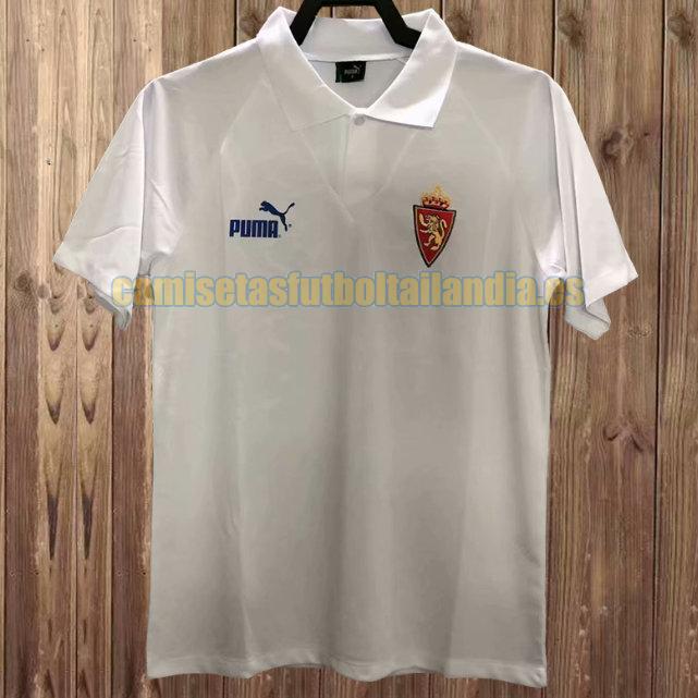 camiseta primera real zaragoza 1994-1995 gris