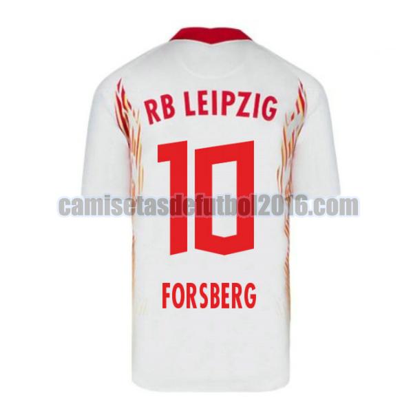 camiseta primera red bull leipzig 2020-2021 forsberg 10