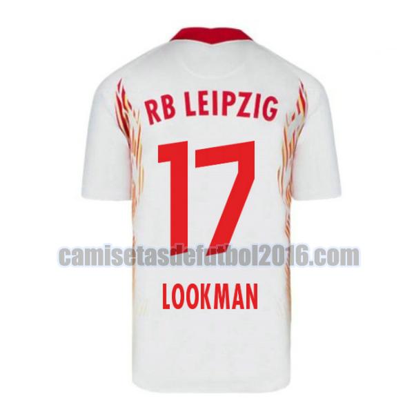 camiseta primera red bull leipzig 2020-2021 lookman 17