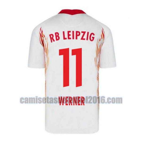 camiseta primera red bull leipzig 2020-2021 werner 11