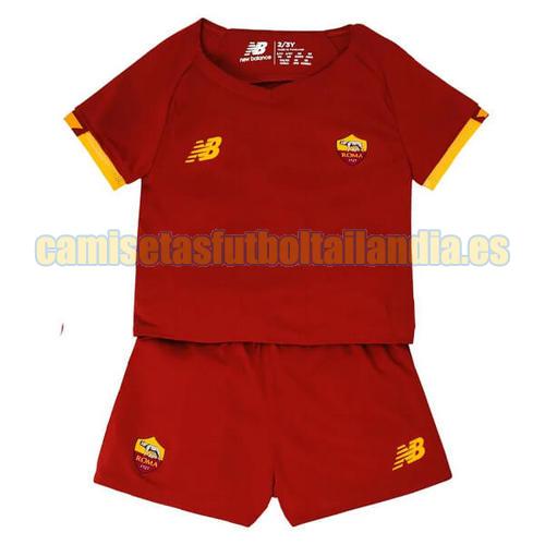 camiseta primera roma 2021-2022 niño