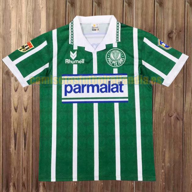 camiseta primera se palmeiras 1993-1994 verde
