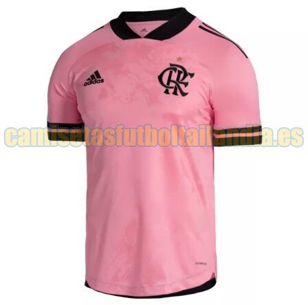 camiseta rosa flamengo 2020-2021