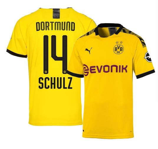 camiseta schulz Dortmund primera equipacion 2020