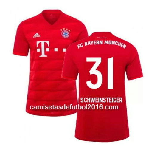 camiseta schweinsteiger bayern munich 2020 primera equipacion
