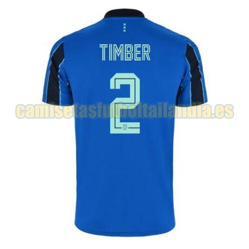 camiseta seconda ajax 2021-2022 jurrien timber 2
