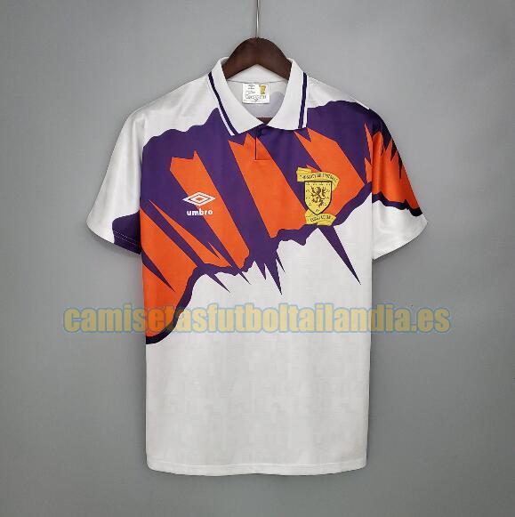 camiseta seconda escocia 1991-1993