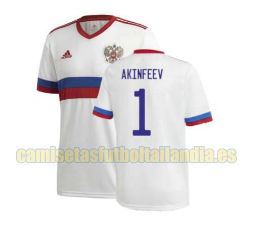 camiseta seconda rusia 2020-2021 akinfeev 1