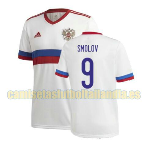 camiseta seconda rusia 2020-2021 smolov 9