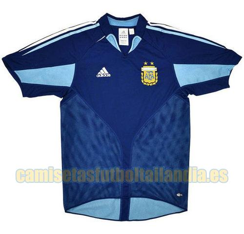 camiseta segunda argentina 2004 azul