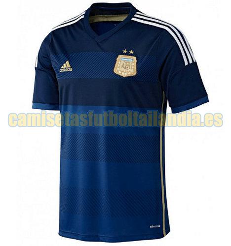 camiseta segunda argentina 2014 azul