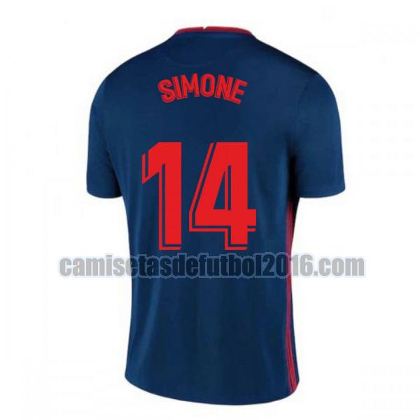 camiseta segunda atletico madrid 2020-2021 simone 14