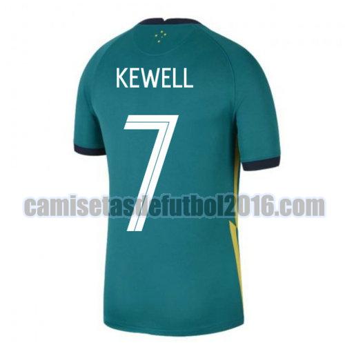 camiseta segunda australia 2020-2021 2kewell 7
