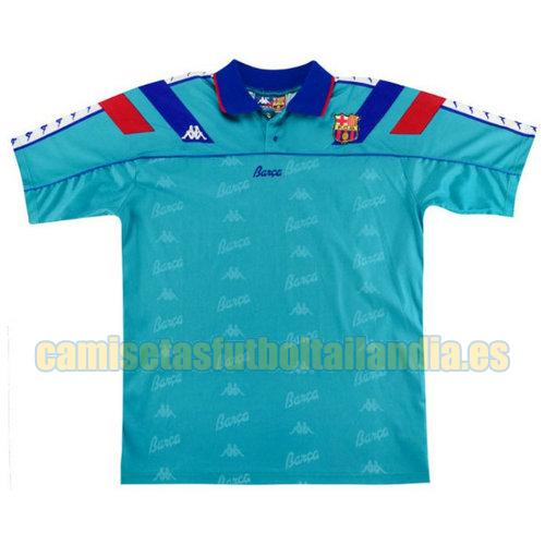 camiseta segunda barcelona 1992-1995 azul