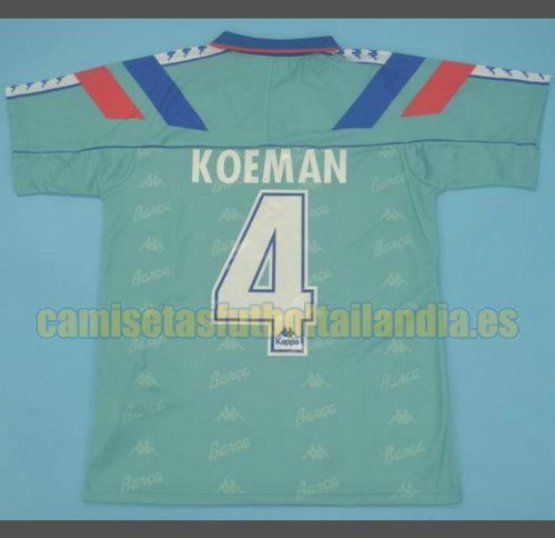 camiseta segunda barcelona 1992-1995 azul koeman 4