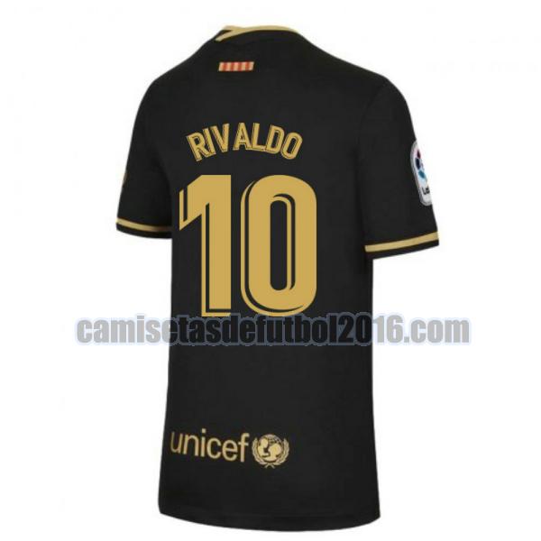 camiseta segunda barcelona 2020-2021 rivaldo 10
