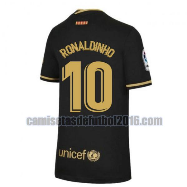 camiseta segunda barcelona 2020-2021 ronaldinho 10