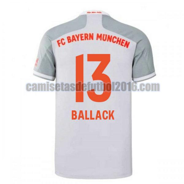 camiseta segunda bayern munich 2020-2021 ballack 13