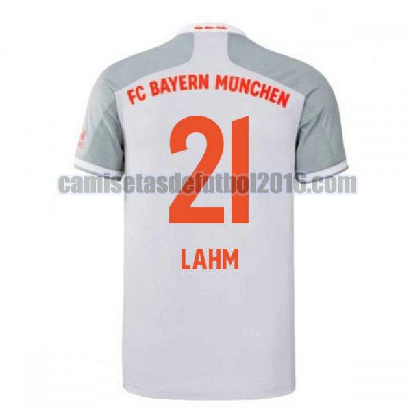 camiseta segunda bayern munich 2020-2021 lahm 21