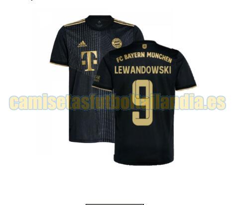 camiseta segunda bayern munich 2021-2022 lewandowski 9