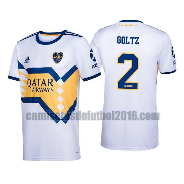 camiseta segunda boca juniors 2020-2021 paolo goltz 2