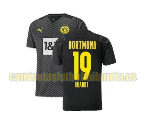 camiseta segunda borussia dortmund 2021-2022 brandt 19