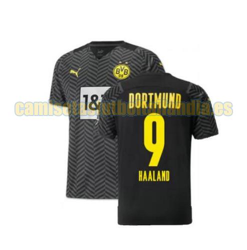 camiseta segunda borussia dortmund 2021-2022 haaland 9
