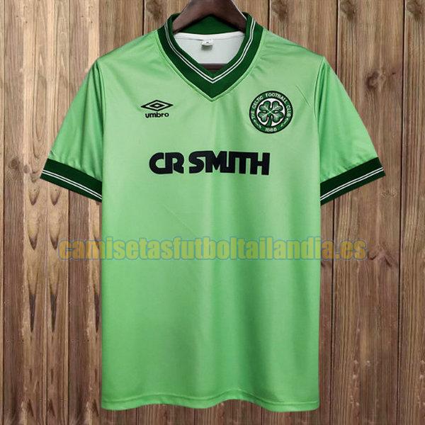 camiseta segunda celtic 1984-1986 verde