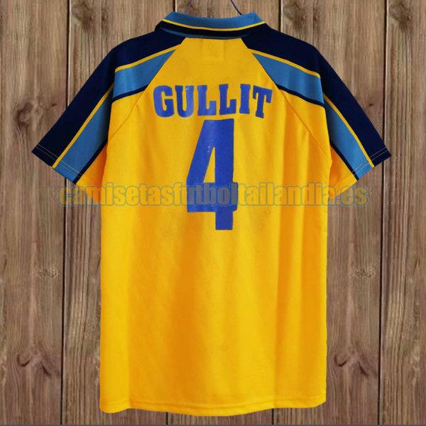 camiseta segunda chelsea 1996-1997 yellow gullit 4