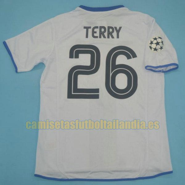 camiseta segunda chelsea 2003-2005 blanco terry 26