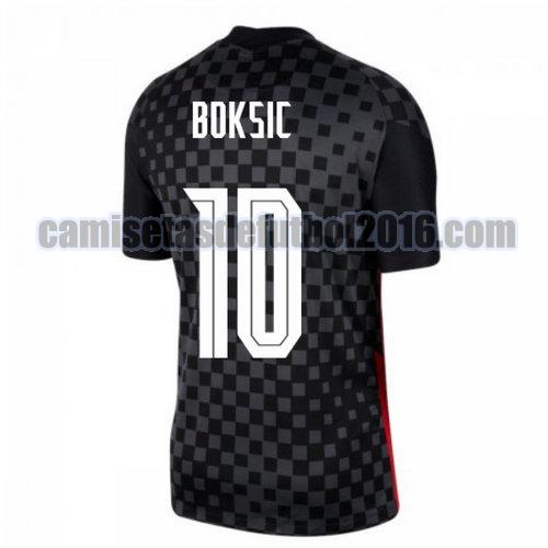 camiseta segunda croacia 2020-2021 boksic 10